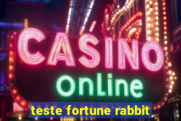 teste fortune rabbit