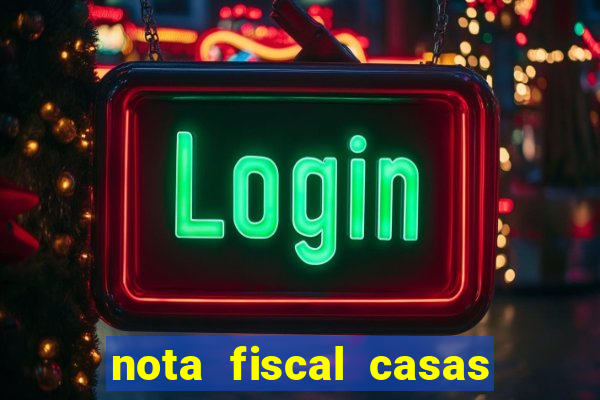 nota fiscal casas bahia 2 via