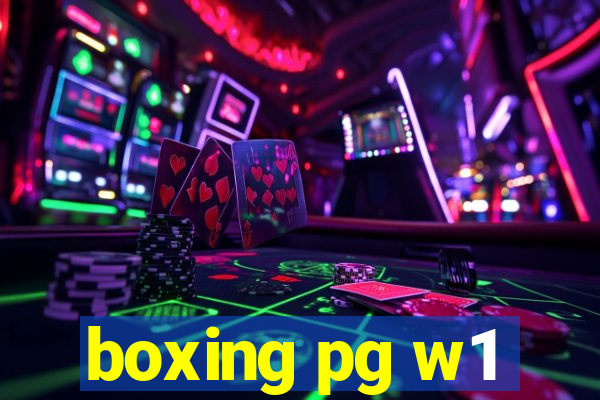 boxing pg w1