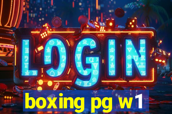 boxing pg w1