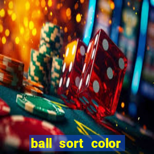 ball sort color water puzzle