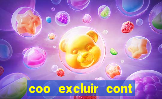 coo excluir cont f12 bet