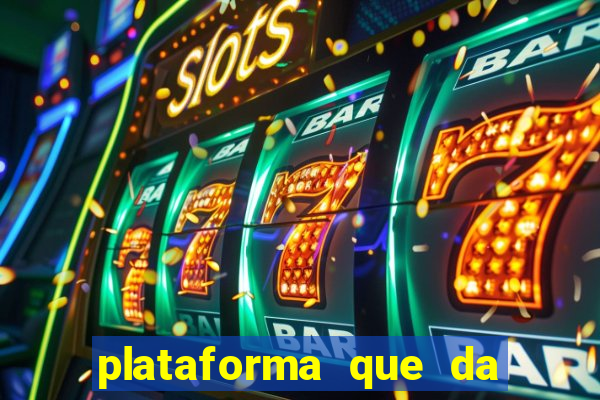 plataforma que da para depositar 1 real