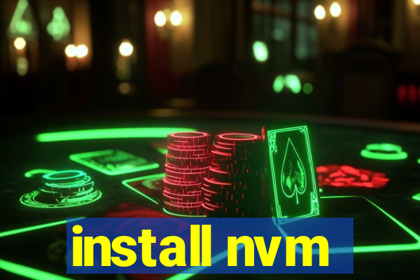 install nvm