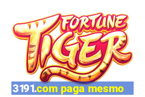 3191.com paga mesmo