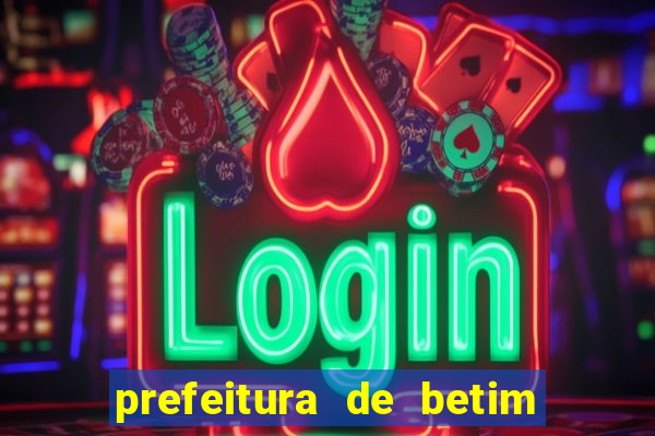 prefeitura de betim - contracheque online