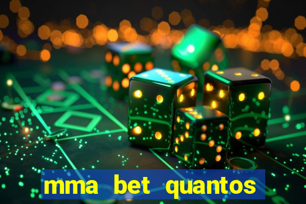 mma bet quantos saques por dia