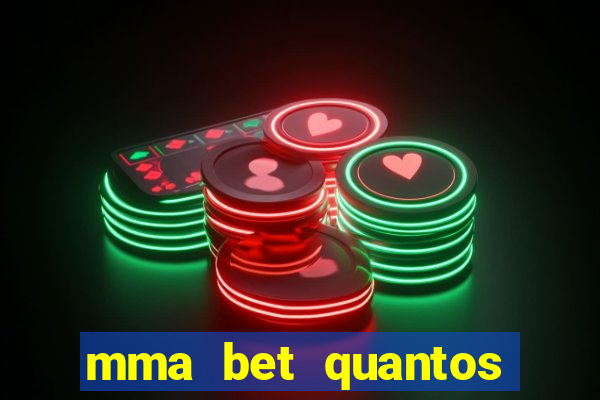 mma bet quantos saques por dia