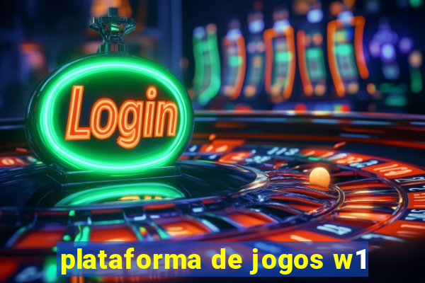 plataforma de jogos w1