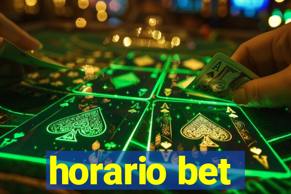 horario bet