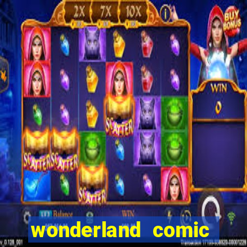 wonderland comic studio alphabet