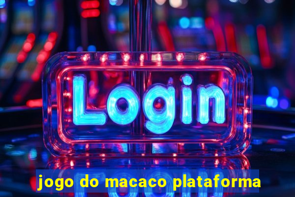 jogo do macaco plataforma