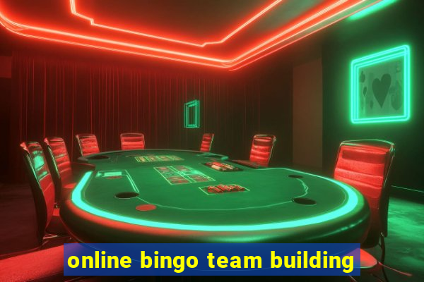 online bingo team building