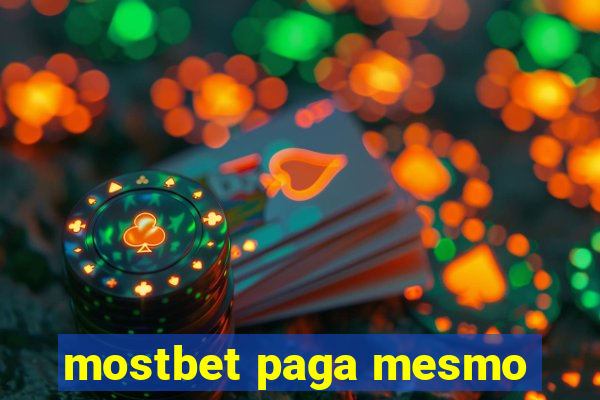 mostbet paga mesmo