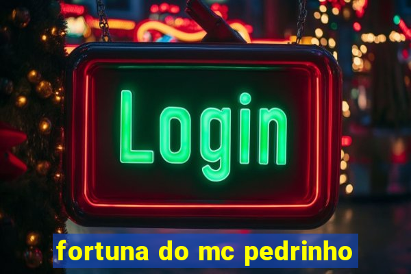 fortuna do mc pedrinho