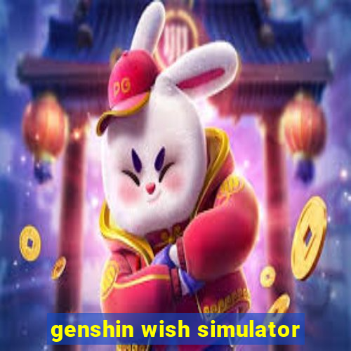 genshin wish simulator