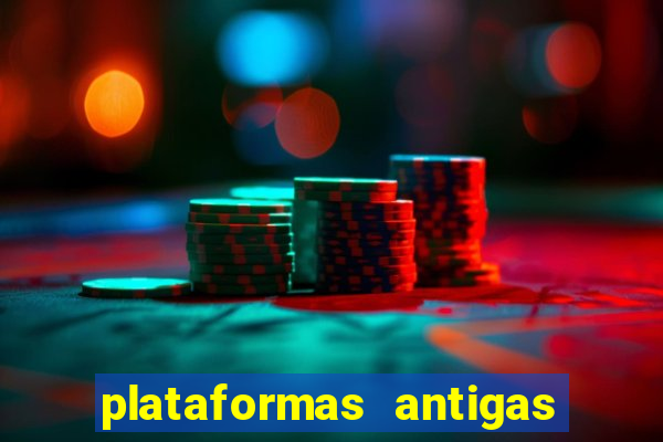 plataformas antigas de jogos