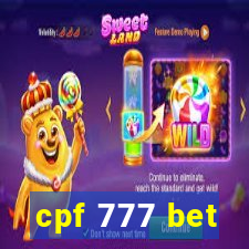 cpf 777 bet