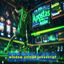 window onload javascript