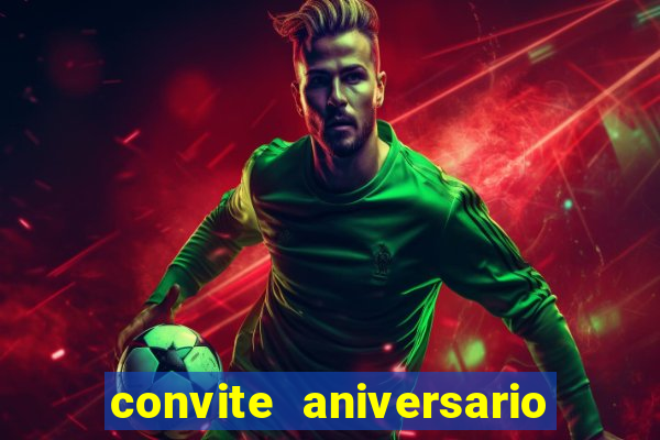 convite aniversario infantil futebol