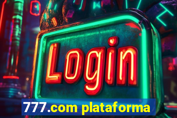 777.com plataforma