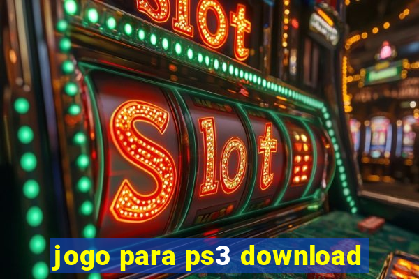 jogo para ps3 download