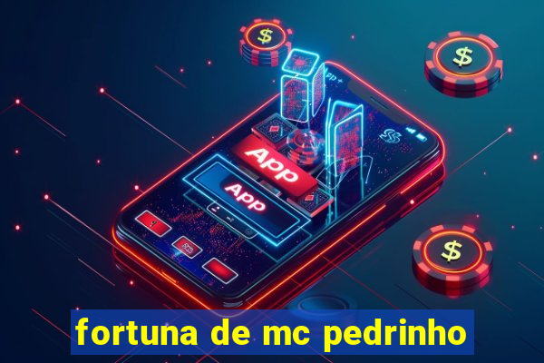 fortuna de mc pedrinho