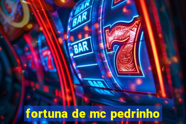 fortuna de mc pedrinho