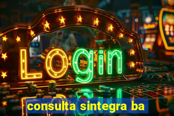 consulta sintegra ba