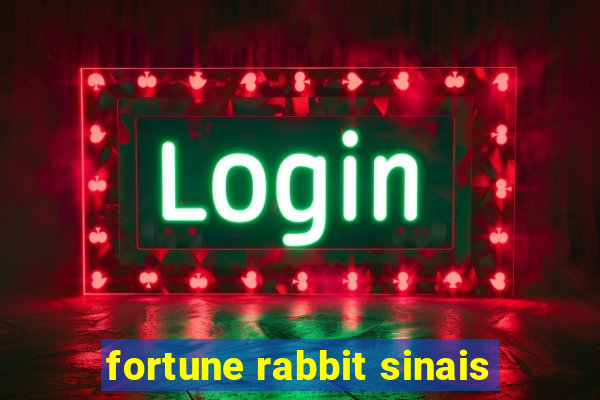 fortune rabbit sinais