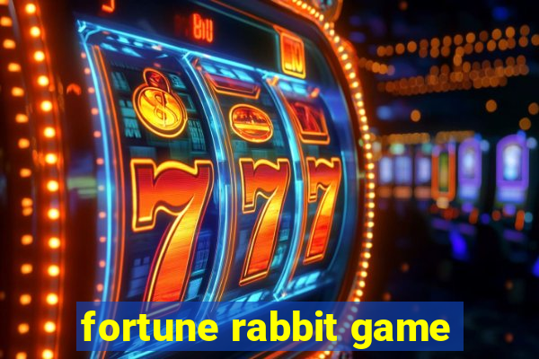 fortune rabbit game