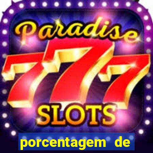 porcentagem de jogos pagantes slots