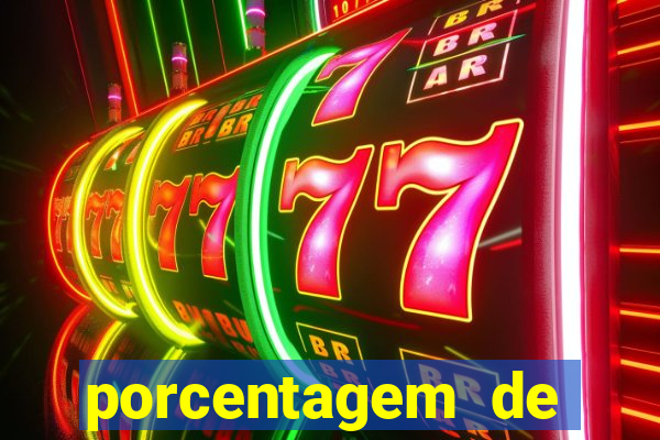 porcentagem de jogos pagantes slots