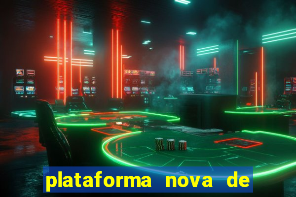 plataforma nova de 3 reais