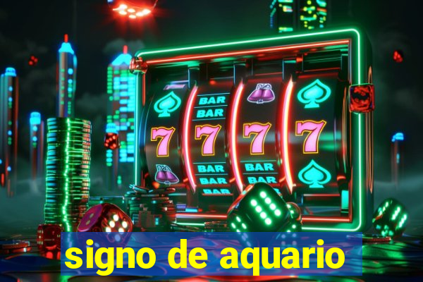 signo de aquario