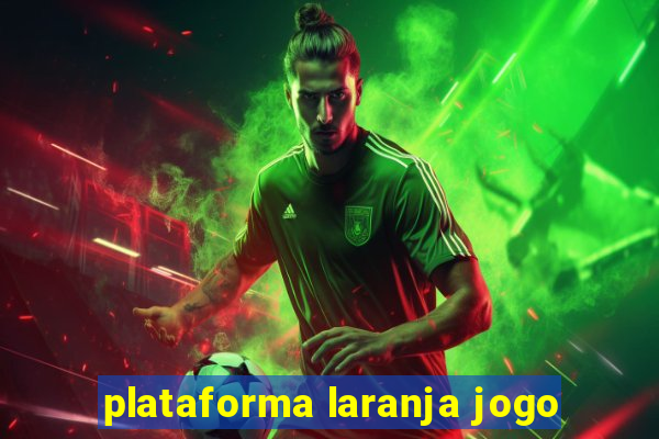 plataforma laranja jogo