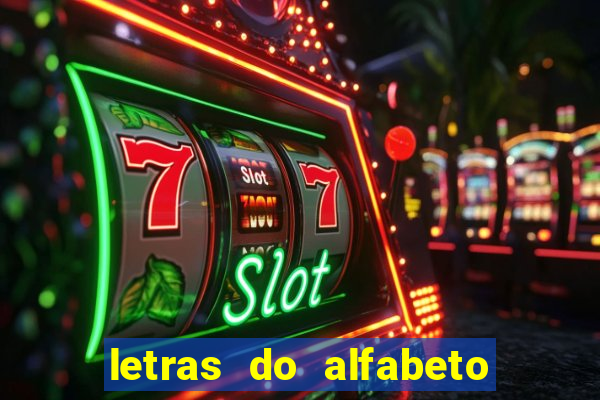 letras do alfabeto personalizadas para imprimir