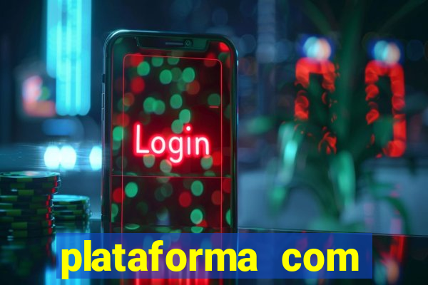 plataforma com porcentagem de ganhos