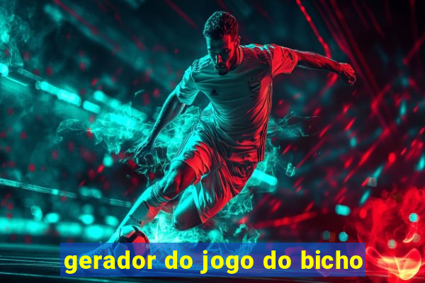 gerador do jogo do bicho