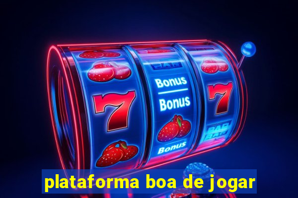 plataforma boa de jogar