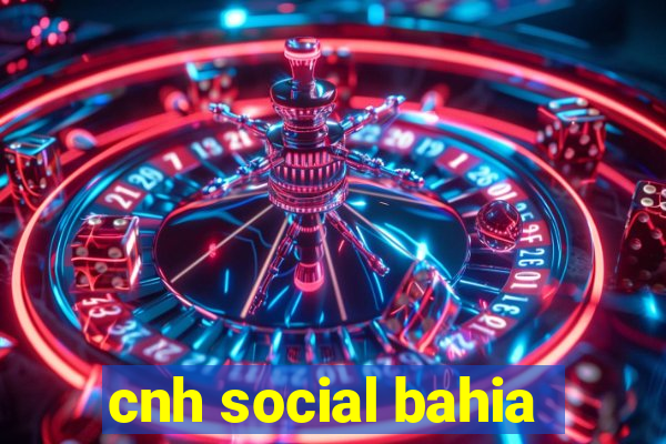 cnh social bahia