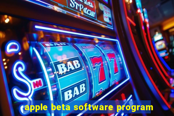 apple beta software program