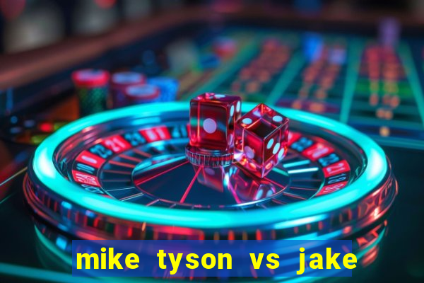 mike tyson vs jake paul assistir online