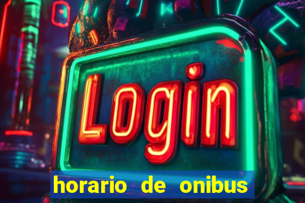 horario de onibus vila nova sao roque