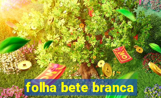 folha bete branca