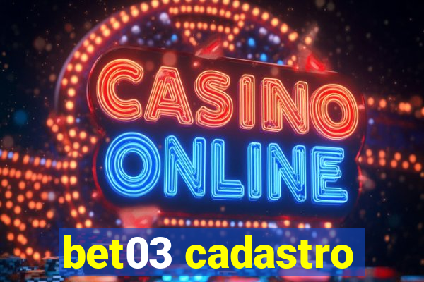 bet03 cadastro