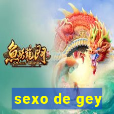 sexo de gey