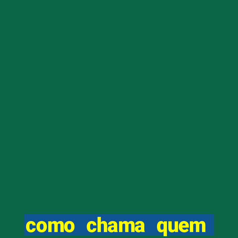 como chama quem canta o bingo