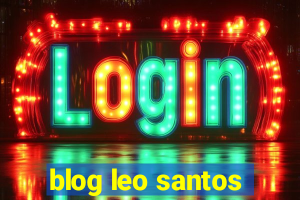 blog leo santos