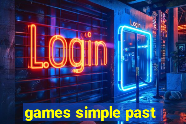 games simple past